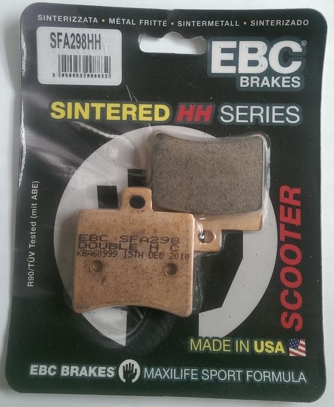EBC Brakes Double-H Sintered Superbike Brake Pads Rear - SFA298HH EBC Brakes Double-H Sintered Superbike Brake Pads Rear - SFA298HH